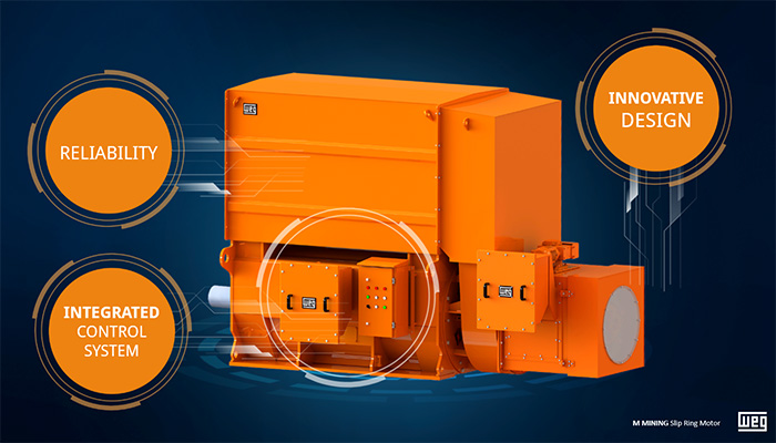 WEG新型采礦電機:適用于惡劣應用的特殊產品