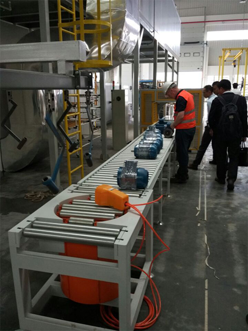 WEG電機(jī)工廠一角